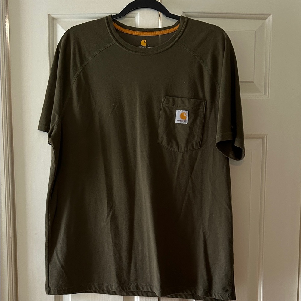 Carhartt Men's Dark Olive Short Sleeve Tee